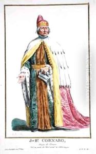 Giovanni Cornaro 1647-1722 Doge of Venice by Pierre Duflos