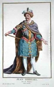 John III Sobiewski 1629-96 King of Poland by Pierre Duflos