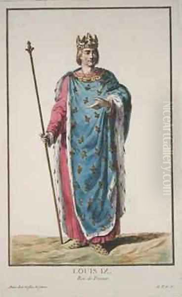 Louis IX 1214-70 King of France - view 1