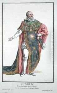 Henri IV King of France by Pierre Duflos