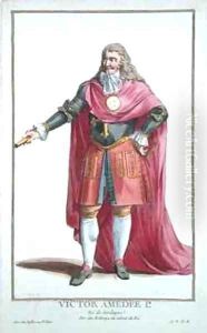 Victor Amadeus II 1666-1732 by Pierre Duflos