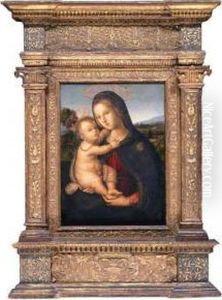 The Madonna And Child Before A Landscape ("the Morgan Madonna")