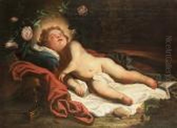 The Sleeping Christ Child - view 1
