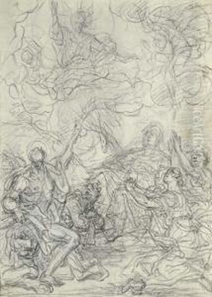 Assunzione Della Vergine (retro); Tobiolo E L'angelo (verso) - view 1