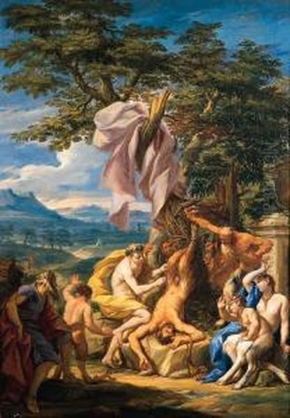Apollo E Marsia - view 1
