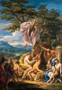Apollo E Marsia by Paolo Girolamo Piola