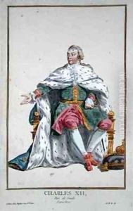 Charles XII 1682-1718 King of Sweden by Pierre Duflos