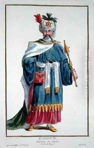 Emperor Kaugun from Recuil des Estampes by Pierre Duflos