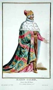 Marino Falier 1274-1355 Doge of Venice by Pierre Duflos