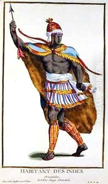 An Inhabitant of the West Indies - view 1