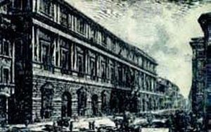 Veduta Di Palazzo Stoppani by Giovanni Battista Piranesi