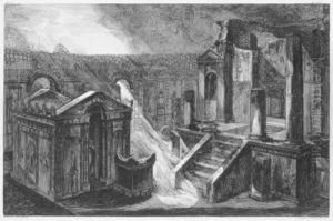 Isis-heiligtum Und Trichinium In Pompeji by Giovanni Battista Piranesi