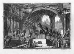 Ingresso D'un Antico Ginnasio