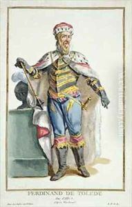 Ferdinand of Toledo 1507-82 Duke of Alva by Pierre Duflos