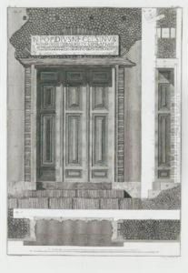 Portal Aus Dem Isis-heiligtum In Pompej