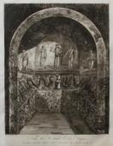 Niche Dans Le Temple D'isis A Pompeia by Giovanni Battista Piranesi