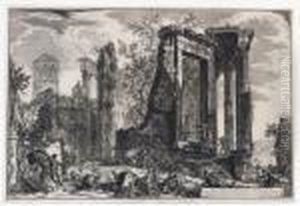 Altra Veduta Del Tempio Della Sibilla In Tivoli