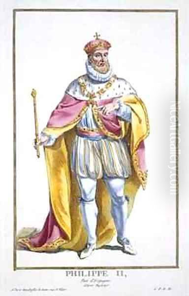 Philip II 1527-98 King of Spain - view 1