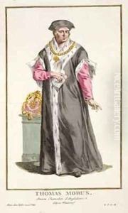Sir Thomas More 1478-1535 by Pierre Duflos
