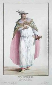 Sultan Mahomet II 1432-81 by Pierre Duflos