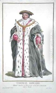 Thomas Howard 1473-1554 3rd Duke of Norfolk by Pierre Duflos