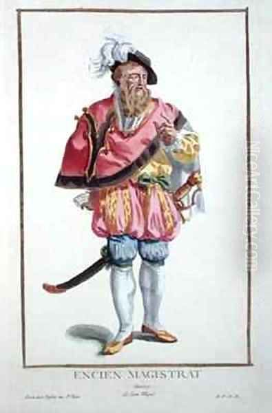 Dress of a Swiss Magistrate - view 1