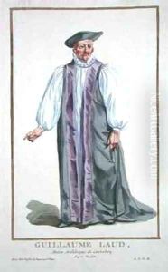 William Laud 1573-1645 Archbishop of Canterbury by Pierre Duflos