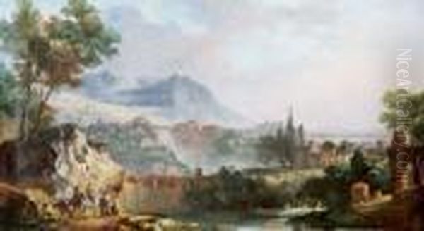 Vue D'isola D'isora (entre Rome Et Naples) - view 1