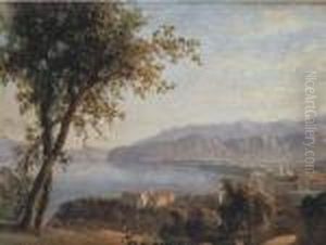 Sorrento, Effetto Al Mattino by Anthonie Sminck Pitloo