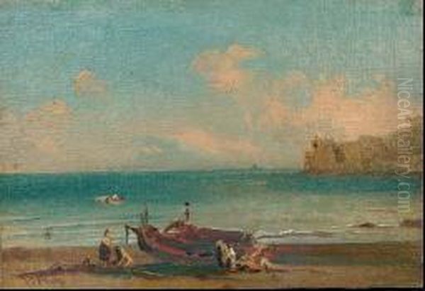 Marina Con Barche E Pescatori - view 1