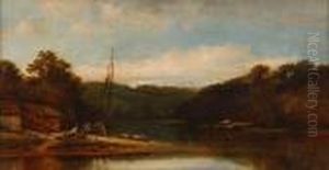 A Creek Of The Fal, Cornwall