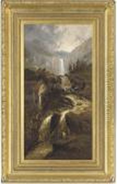 Afternoon At The Waterfall - view 1