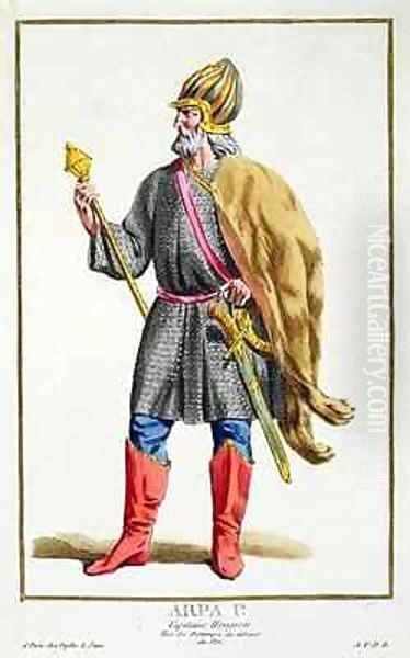 Arpa I from Receuil des Estampes Representant les Rangs et les Dignites suivant le Costume de toutes les Nations existantes - view 1
