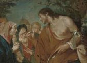 The Predication Of The Baptist by Sebastiano Ricci