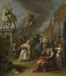 The Sacrifice Of Polyxena by Sebastiano Ricci