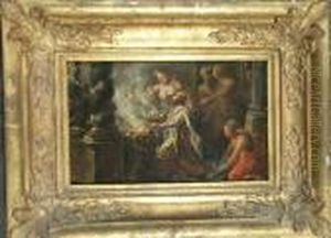 Solomon Sacrificing To The Idols by Sebastiano Ricci