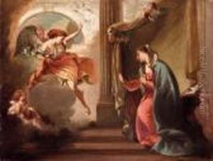 Annunciazione by Giovanni Battista Pittoni the younger