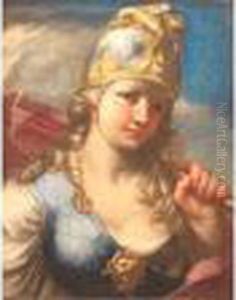 Minerva by Giovanni Battista Pittoni the younger