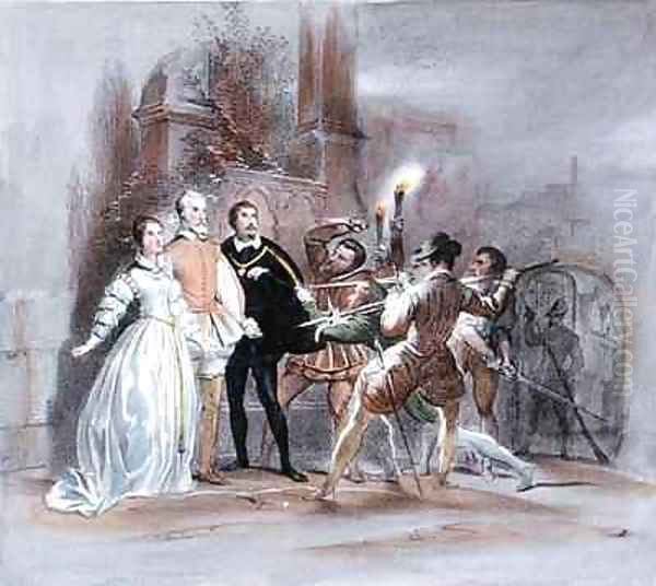 Scene from The Huguenots 1836 by Giacomo Meyerbeer 1791-1864 - view 1