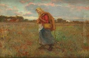 "campesina". by Alberto Pla y Rubio