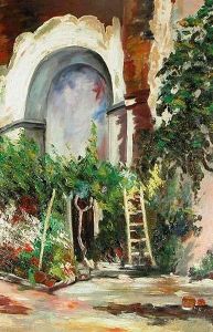 Jardin. by Francisco Planas Doria
