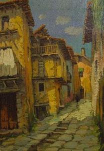 Calle Tipica De Berga