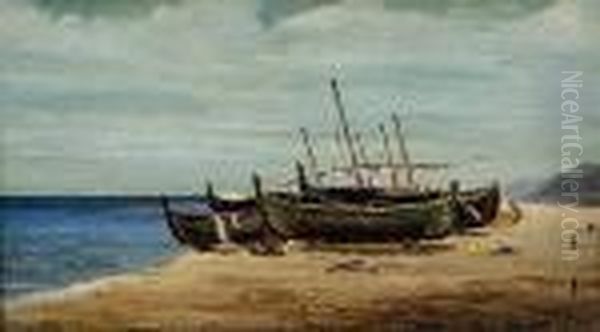 Barcas En La Playa - view 1