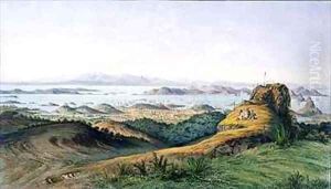Panorama of Rio de Janeiro Brazil by Adolphe D'Hastrel