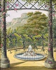 The Trellised Gardens at the Villa Gallo by Marianne D'Esterhazy