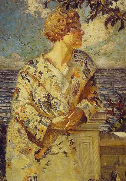 Woman by the Sea - view 1