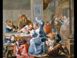 Die Drei Laster Oder Die Kartenrunde by Johann Georg Platzer