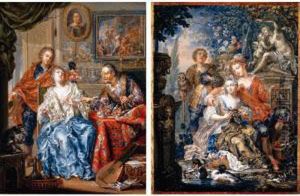 An Interior With An Old Man, His Wife And Her Lover