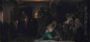 The Virgin Fainting by Hippolyte (Paul) Delaroche