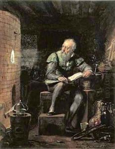 Palissy in his Workshop by Hippolyte (Paul) Delaroche